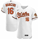 Orioles 16 Trey Mancini White Nike 2020 Flexbase Jersey Dzhi,baseball caps,new era cap wholesale,wholesale hats